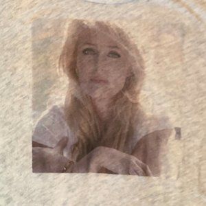 Gillian Anderson X-Files Light Grey T SzS